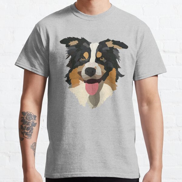 LightRed Australian Shepherd Shirt Clothing Tee Shirt