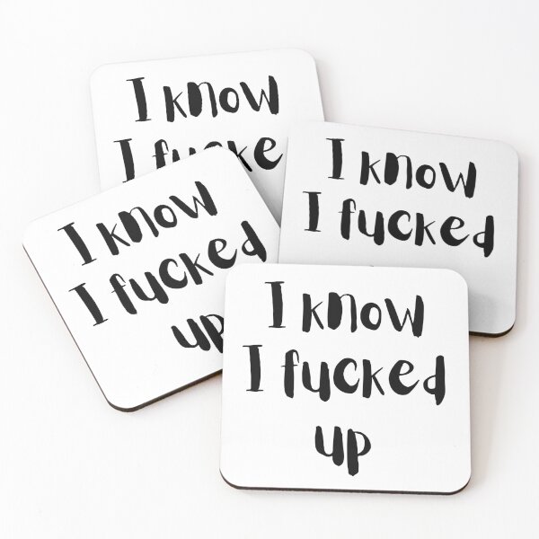 Item preview, I know I fucked up Supalonely designed and sold by JustCreativity.