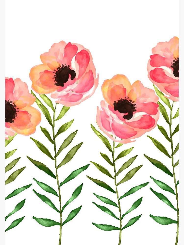 Watercolor Flower by junkydotcom