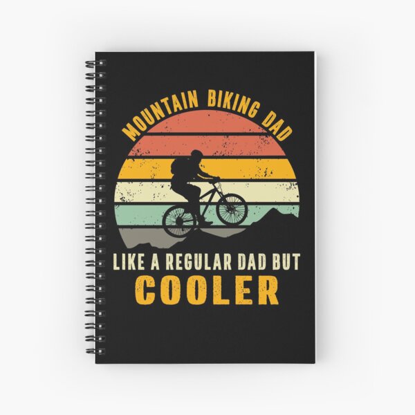 Item preview, mountain biking dad like a regular dad but cooler designed and sold by Art-of-amine.