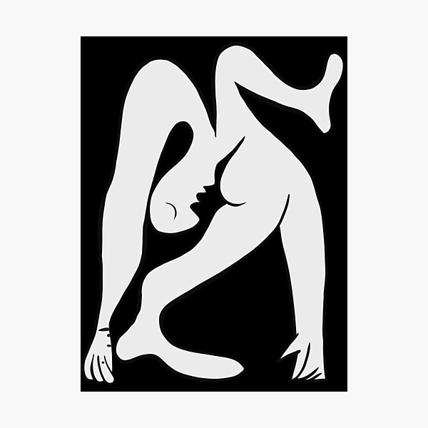 Picasso - Black and White #1 Photographic Print