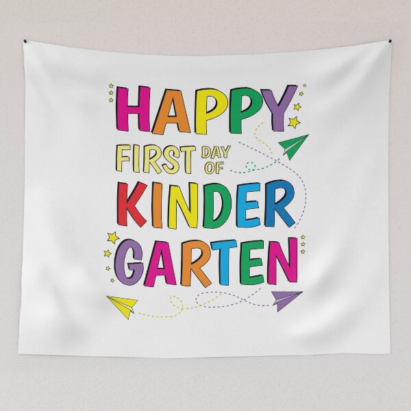 Item preview, Happy First Day Of School Kindergarten Teacher designed and sold by ZNOVANNA.
