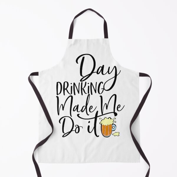 Item preview, Funny Day Drinking Made Me Do It Sunday Funday Gift designed and sold by Akmloza.
