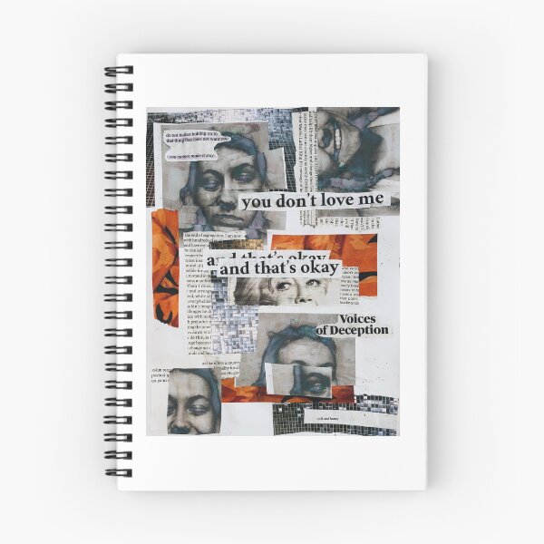 Item preview, you don’t love me collage art  designed and sold by evaroller21.