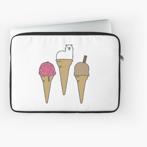 Icecream Moo Laptop Sleeve