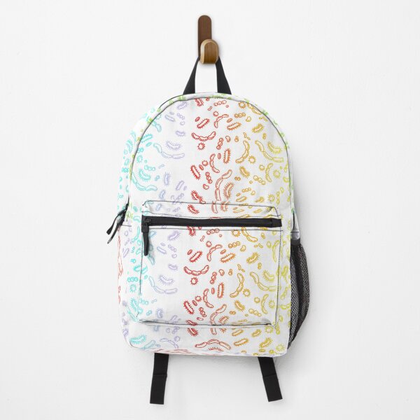 Item preview, Microbiology cute rainbow bacteria designed and sold by Sarahgranchelli.