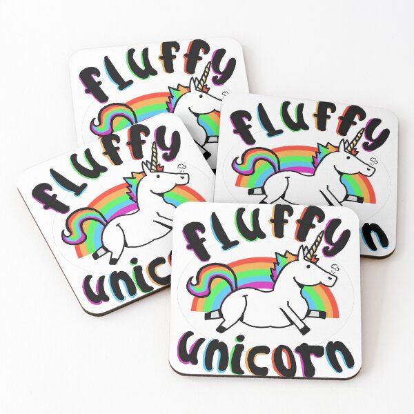 Item preview, Fluffy Unicorn designed and sold by Elfluffogatto.