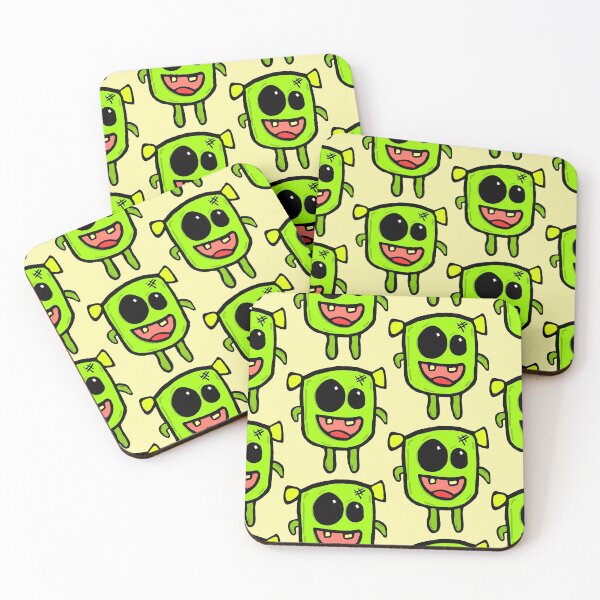 Item preview, Cute Green Monster designed and sold by savrarr8.