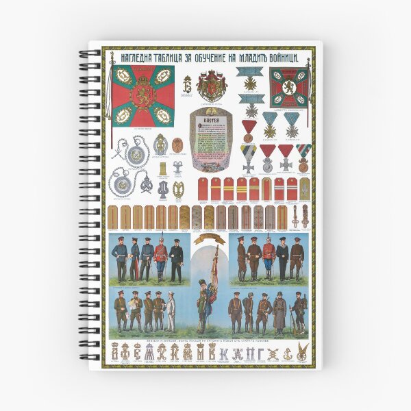 Item preview, Bulgarian army poster (late 1920s) designed and sold by RoyalBulgaria.
