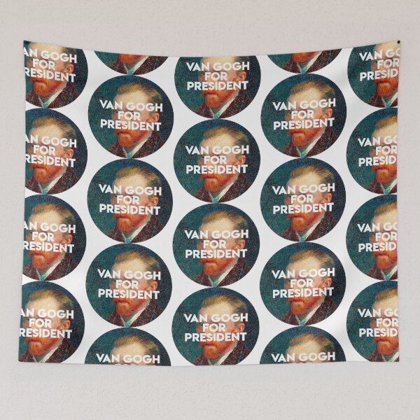 Item preview, Van Gogh For President designed and sold by carmdoesart.
