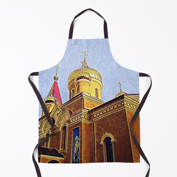 Item preview, Orthodox church with shining domes designed and sold by helenkaiy.