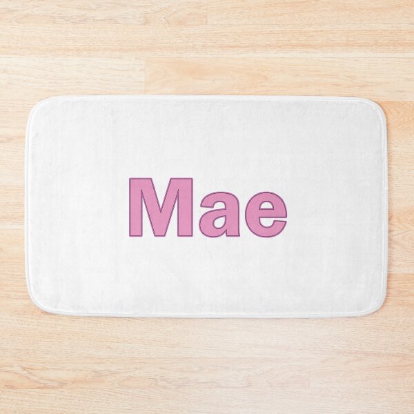 Item preview, Mae pink lettering text designed and sold by PrettyDesserted.