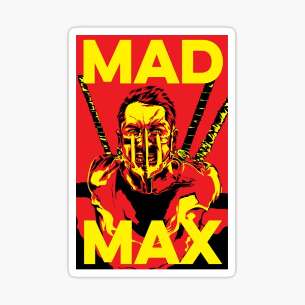 MAD MAX Sticker