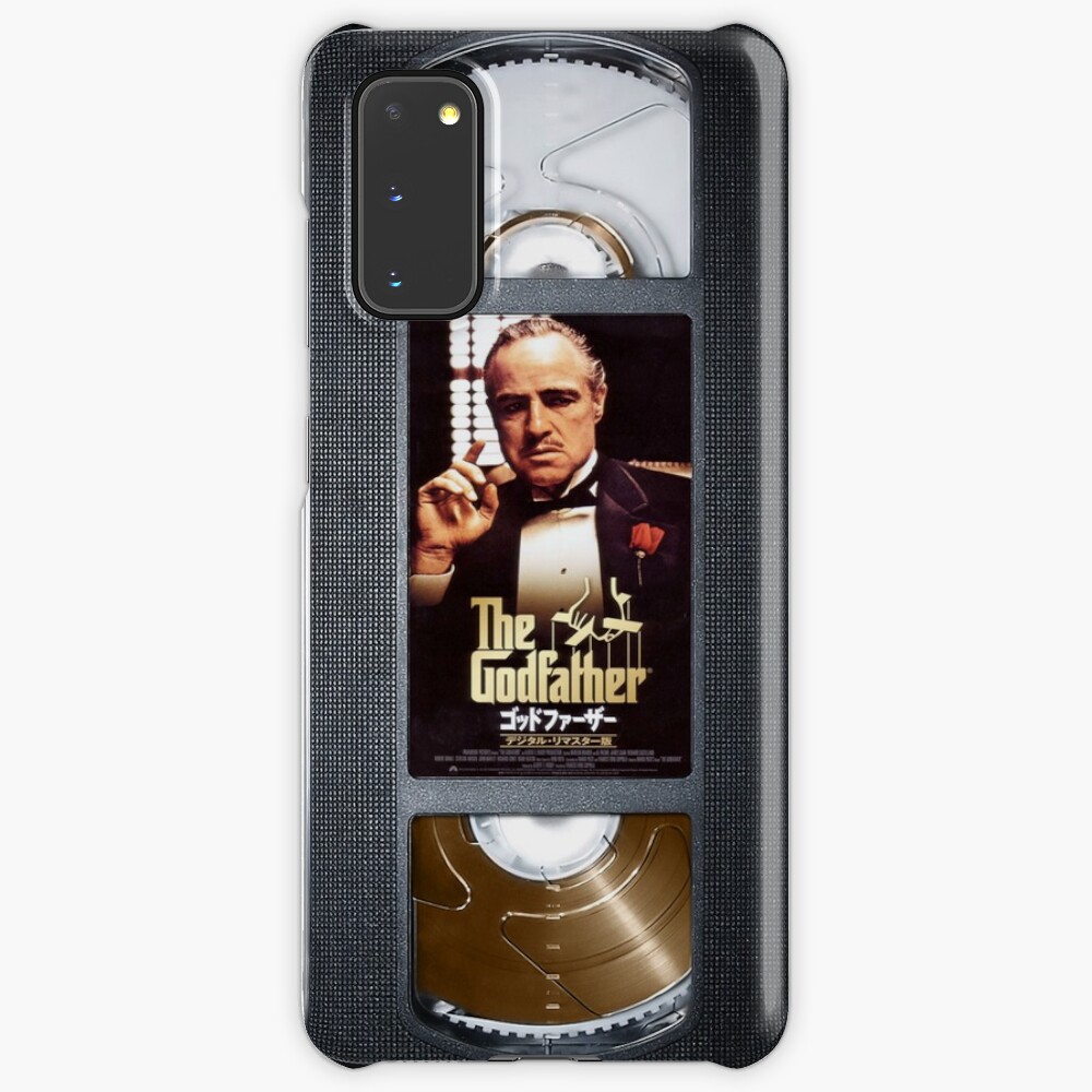 The Godfather Vhs Case Case Skin For Samsung Galaxy By Abricotti Redbubble