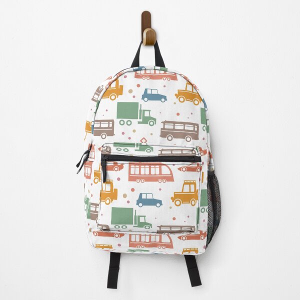 Item preview, Texture with cartoon cars, truck, bus designed and sold by studio838.