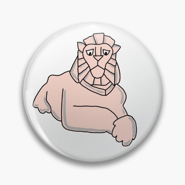 Item preview, Nottingham Left Lion digital cartoon image designed and sold by Debsta75.