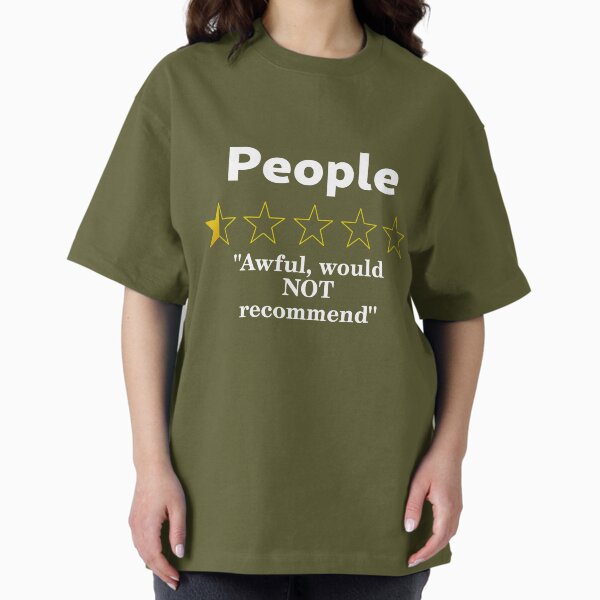 Item preview, People Review, Half a Star, Awful designed and sold by SolarCross.