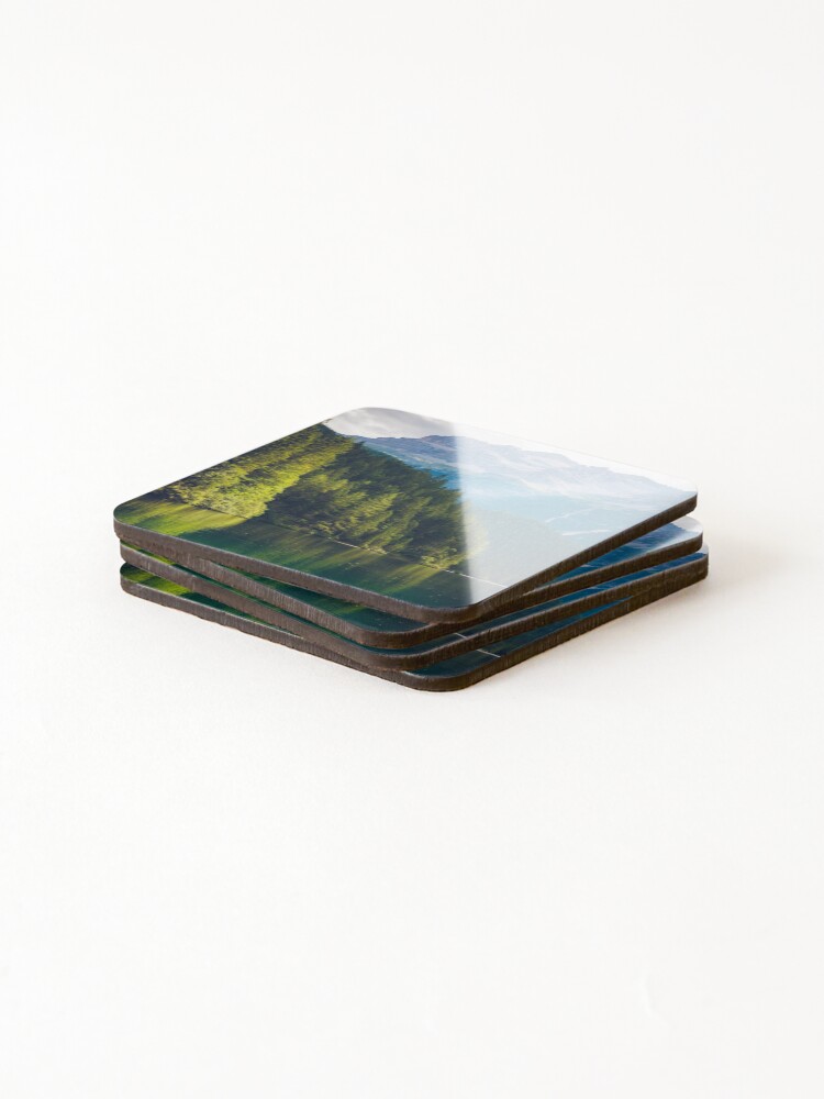 Thumbnail 4 of 5, Coasters (Set of 4), Beautiful splash mountain designed and sold by Basic310.