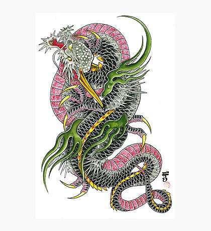 Irezumi Painting & Mixed Media: Photographic Prints | Redbubble