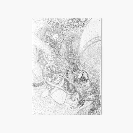 mental or physical Art Board Print