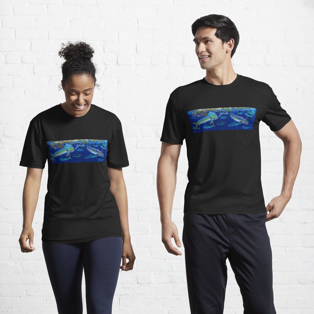 Vista previa del artículo con la obra «Camiseta deportiva», diseñado y vendido por Bluemarlin.