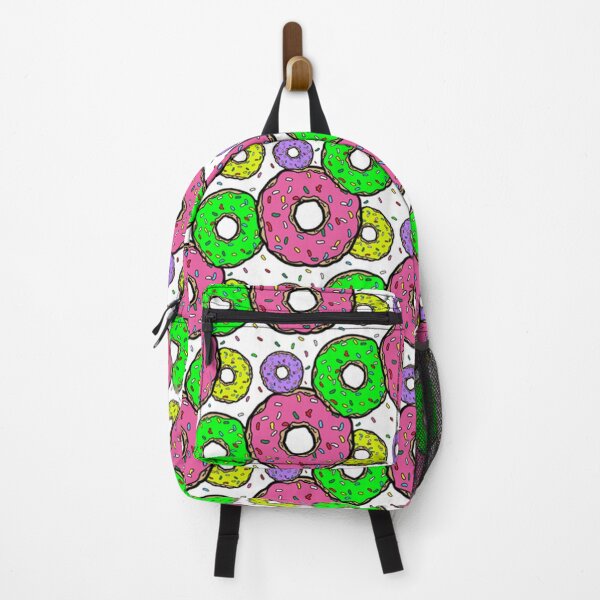 Item preview, Donuts Dohnuts Doughnuts Pink Green Yellow Purple Sprinkles Simpsons designed and sold by Draculaura2009.