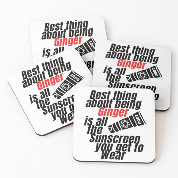 Item preview, Best Part About Being Ginger is the Sunscreen designed and sold by Ginger Life Designs.