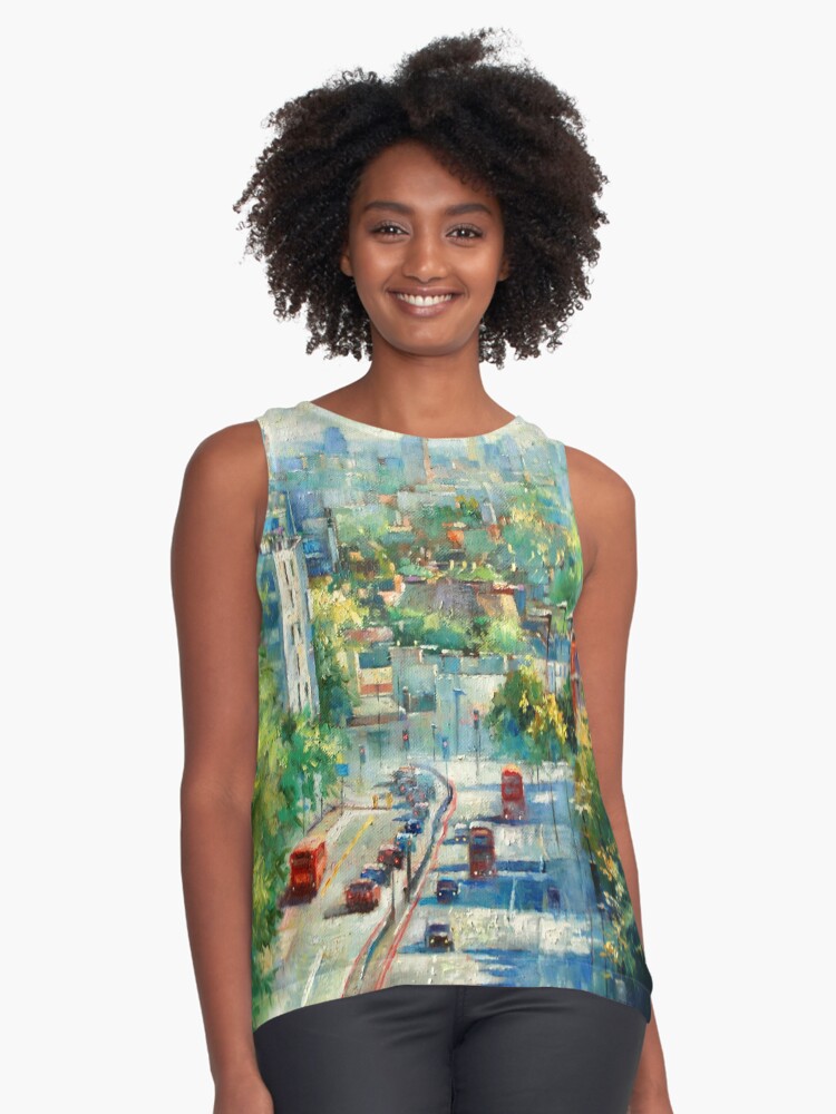 Item preview, Sleeveless Top designed and sold by rogerpanart.