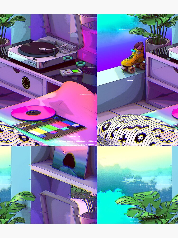 vaporwave aesthetic by dennybusyet
