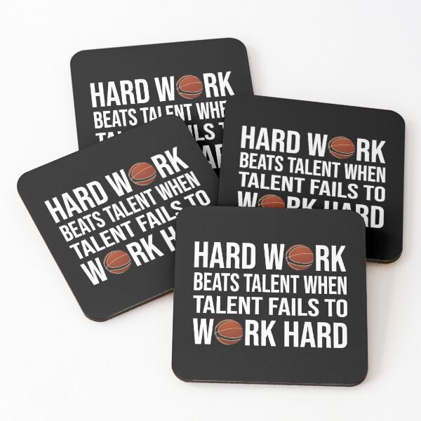 Item preview,  when talent fails to work hard. Perfect gift for basketball players and coaches designed and sold by desislogn.