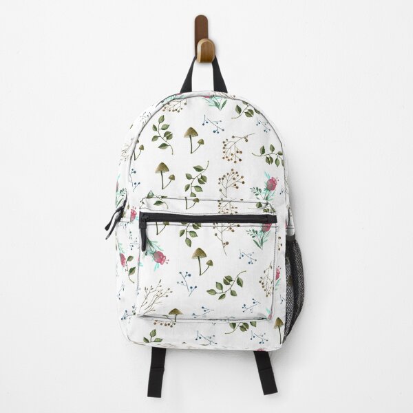 Item preview, Green Floral Woodland leaf pattern  designed and sold by Fauxfell.