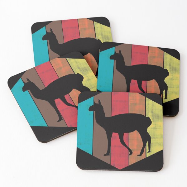 Item preview, Vintage retro alpaca llama colorful designed and sold by Imutobi.