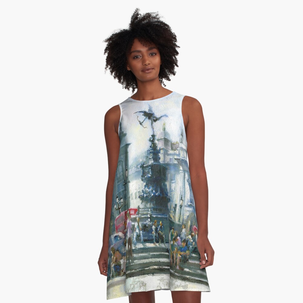 Item preview, A-Line Dress designed and sold by rogerpanart.