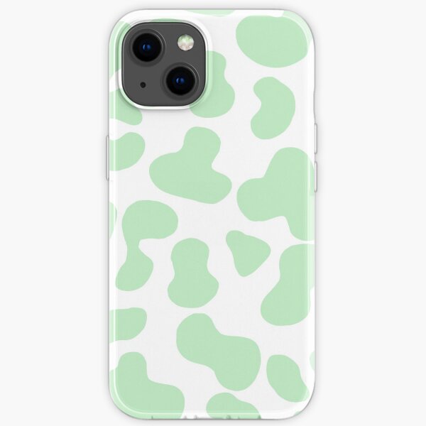 Mint Green Cow Pattern Iphone Case For Sale By Claysus Redbubble