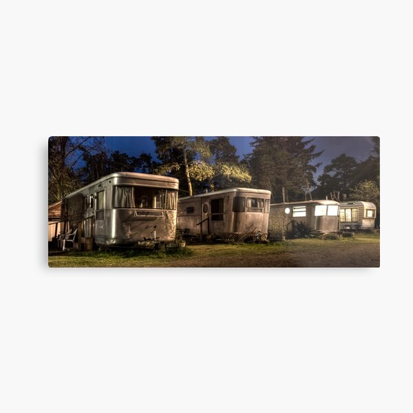 Up Late Metal Print
