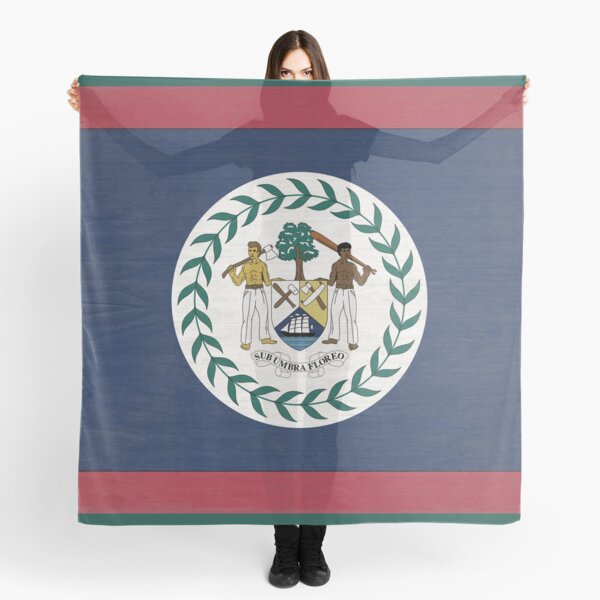 Item preview, Belize Flag designed and sold by Finding Fortuity.