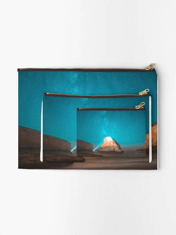 Thumbnail 2 of 4, Zipper Pouch, Light up space designed and sold by Basic310.