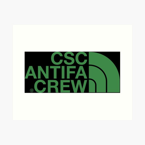 CELTIC CSC, ANTIFA Art Print