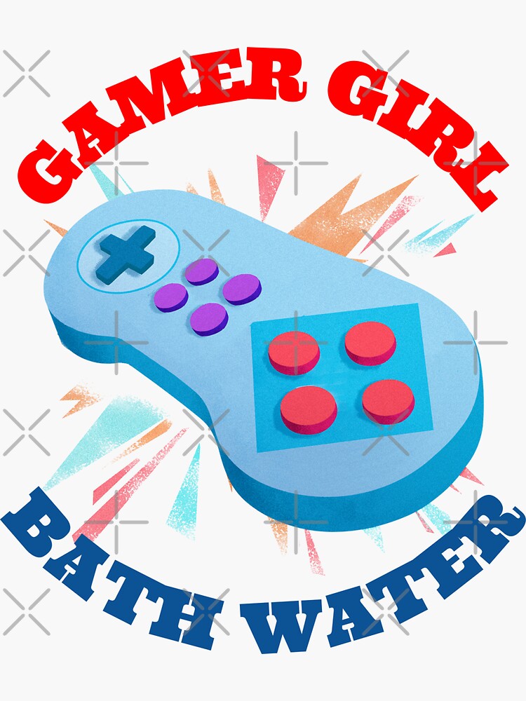 Belle Delphine Gamer Girl Bath Water Sticker by dpkndls