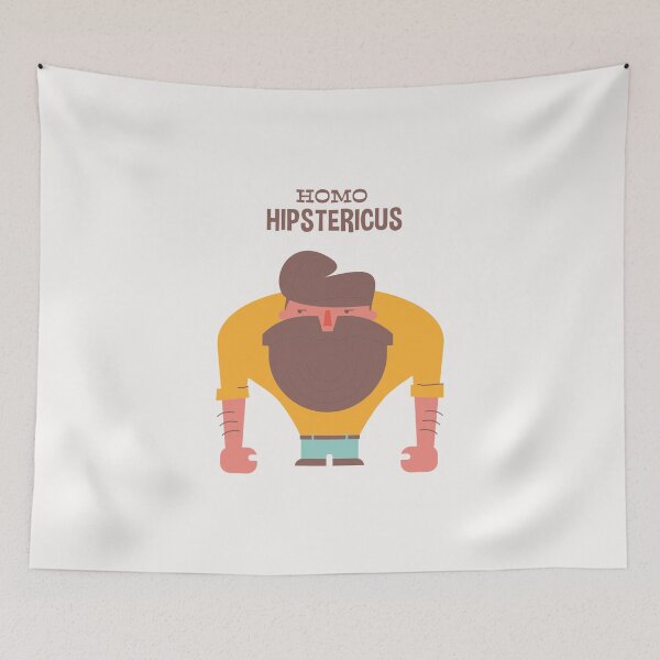 Item preview, Homo hipstericus - hipster designed and sold by ThommyBLN.