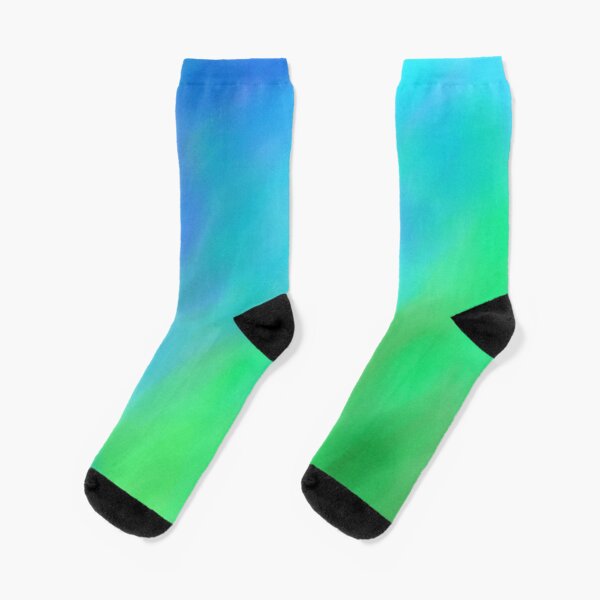 Paradise in watercolor Socks
