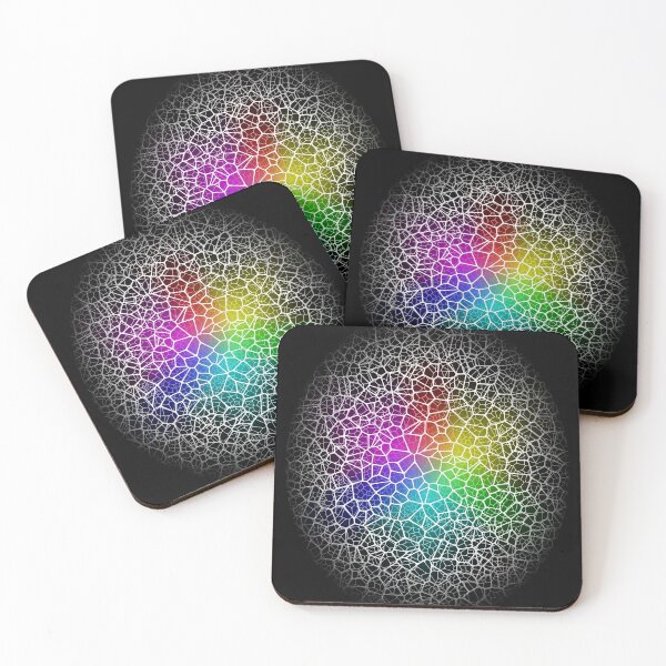 Item preview, Light Cracked surface - dim inner rainbow glow - Dark designed and sold by jc007.