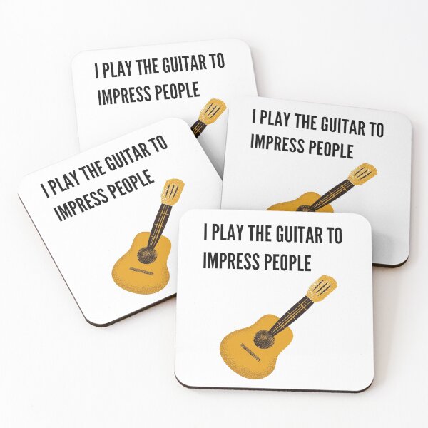 Item preview, I play the guitar to impress people designed and sold by gloriasd14.