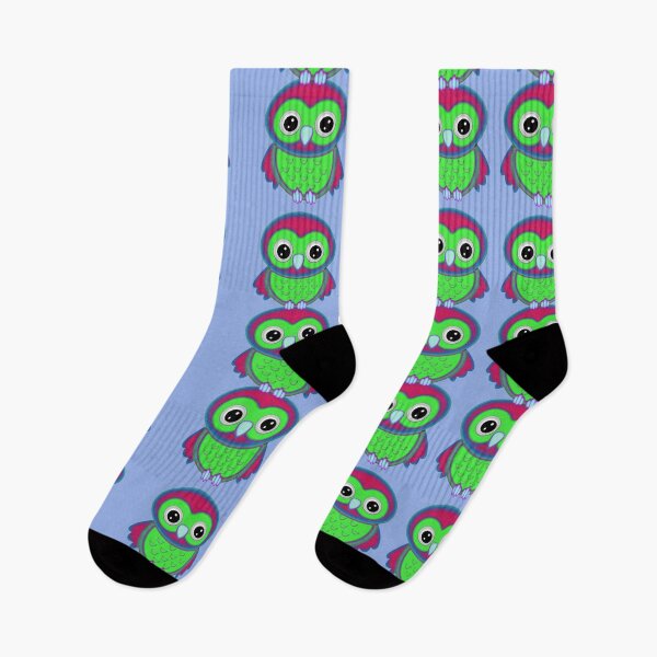 Item preview, Colorful Owls fantasy design  designed and sold by LoneAngel.