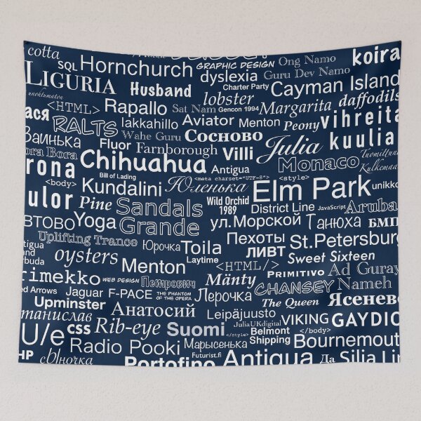 Item preview, Abstract Artwork Design - WORDS designed and sold by Julia Rudens.