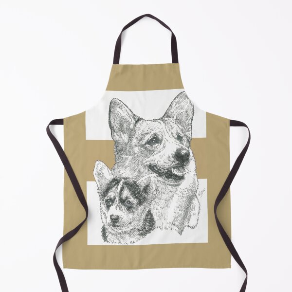 Item preview, Welsh Corgi Father & Son designed and sold by BarbBarcikKeith.
