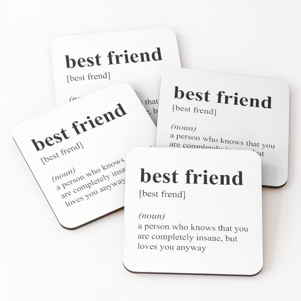 Item preview, Funny Best Friend Definition designed and sold by JustCreativity.