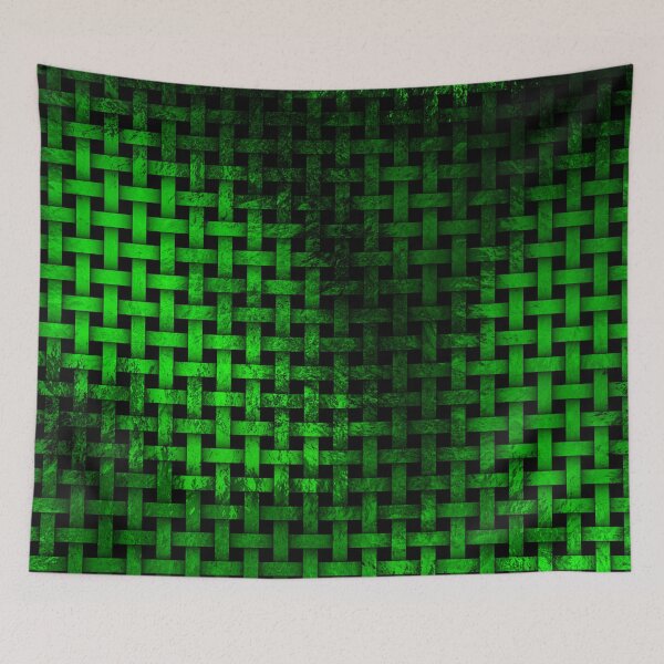 Item preview, Green Abstract Weave Pattern designed and sold by MarkUK97.