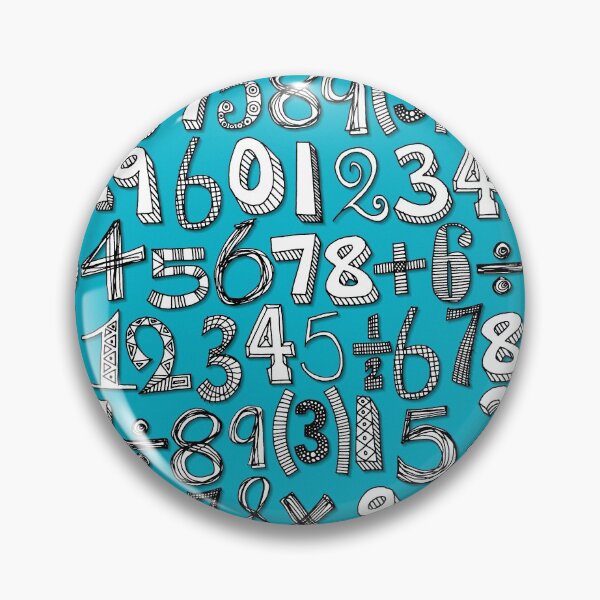 Item preview, math doodle blue designed and sold by scrummy.