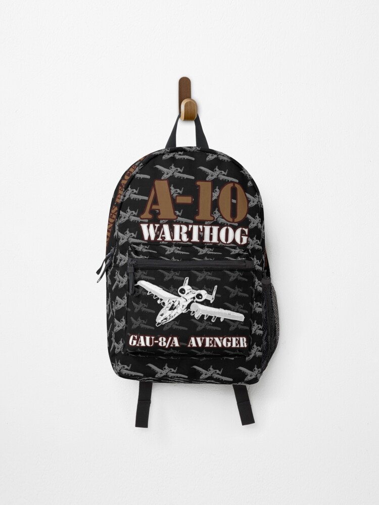 Thumbnail 1 of 3, Backpack, A-10 Warthog GAU-8/A AVENGER designed and sold by creativewear.
